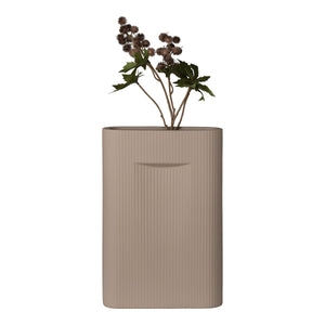 Vaso Decorativo Bush, Marrone, Gres, 8,5x24x35,5 cm, EPIKASA