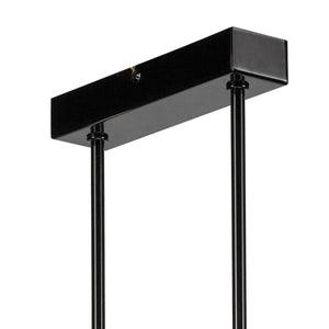 Lampada a Soffitto Astrid, Nero, Acciaio, 53x32x32 cm, EPIKASA