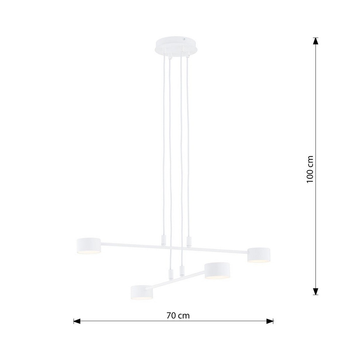 Lampada a Sospensione Retro, Marrone, Acciaio, 32,5x32,5x45 cm, EPIKASA