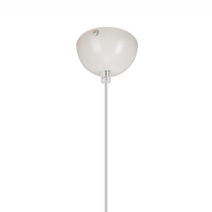 Lampada a Sospensione Balerina, Bianco, Acciaio, 38x38x90 cm, EPIKASA