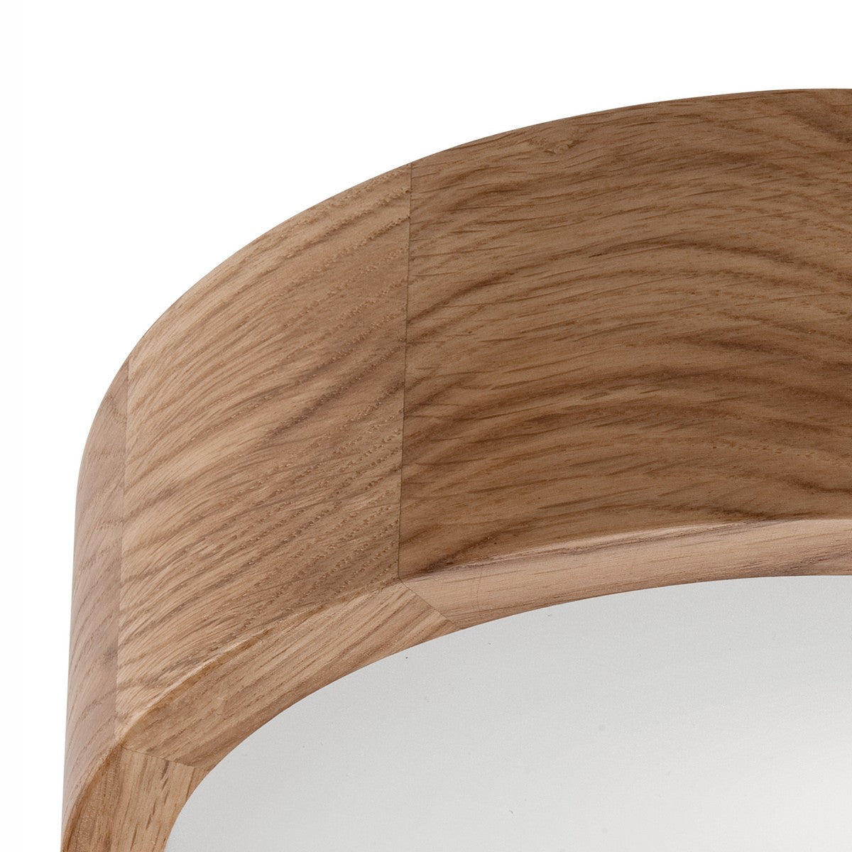 Lampada a Soffitto Eveline, Marrone, Legno, 27x27x8 cm, EPIKASA