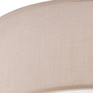 Lampada a Soffitto Vivian, Beige, Plastica, 35x35x13 cm, EPIKASA