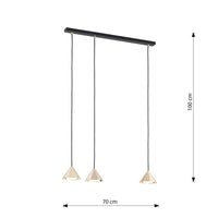 Lampada a Soffitto Vivian, Beige, Plastica, 35x35x13 cm, EPIKASA