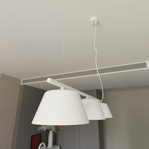 Lampada a Soffitto Conor, Marrone, Legno, 26x45x45 cm, EPIKASA