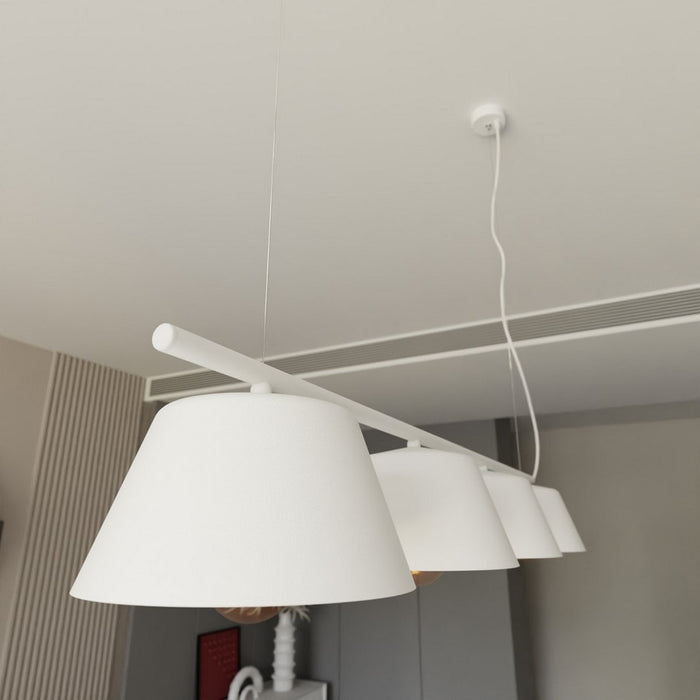 Lampada a Soffitto Conor, Marrone, Legno, 26x40x40 cm, EPIKASA