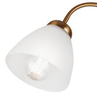 Lampada a Soffitto Miranda, Ottone, Acciaio, 60x60x31 cm, EPIKASA