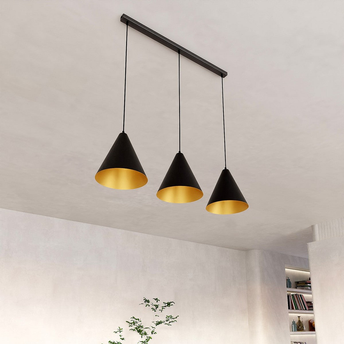 Lampada a Soffitto Miranda, Argento, Acciaio, 60x60x31 cm, EPIKASA