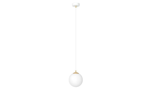 Lampada a Sospensione Royal, Bianco, Acciaio, 14x100x14 cm, EPIKASA