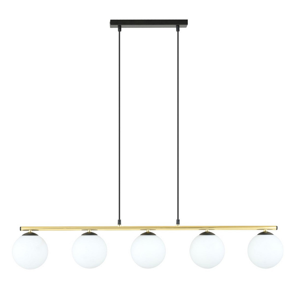 Lampada a Sospensione Allora, Oro, Acciaio, 105x100x14 cm, EPIKASA