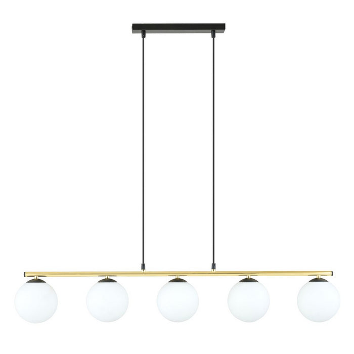 Lampada a Sospensione Allora, Oro, Acciaio, 105x100x14 cm, EPIKASA