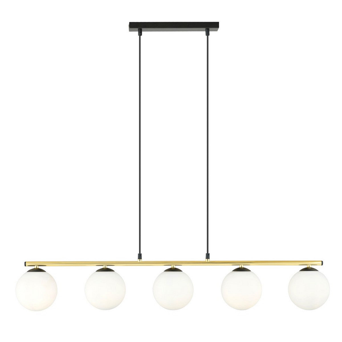 Lampada a Sospensione Allora, Oro, Acciaio, 105x100x14 cm, EPIKASA