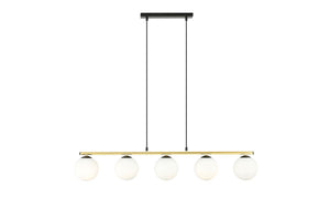 Lampada a Sospensione Allora, Oro, Acciaio, 105x100x14 cm, EPIKASA