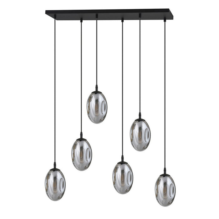 Lampada a Sospensione Astral, Grigio, Acciaio, 70x100x22 cm, EPIKASA