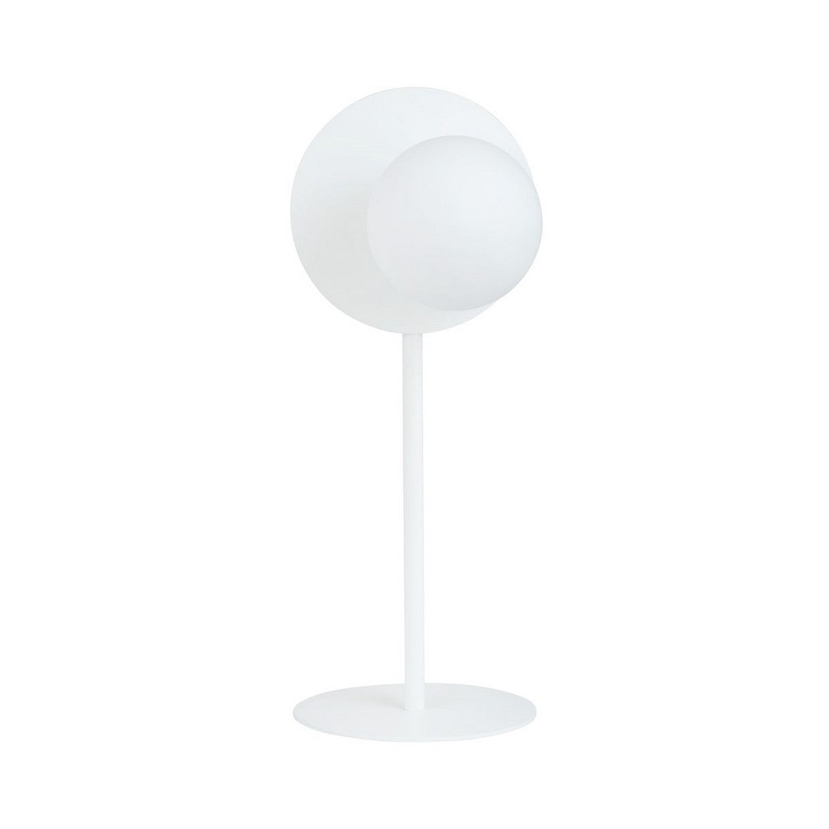 Lampada da Tavolo Oslo, Bianco, Acciaio, 20x50x20 cm, EPIKASA