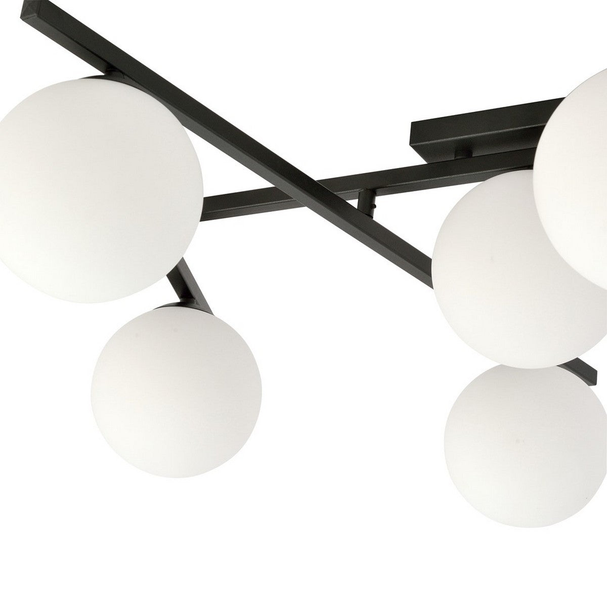 Lampada a Soffitto Smart, Nero, Acciaio, 63x25x50 cm, EPIKASA