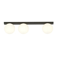 Lampada a Soffitto Fit, Nero, Acciaio, 70x17x14 cm, EPIKASA