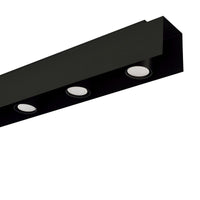 Lampada a Soffitto Kenno, Nero, Acciaio, 72x12x10 cm, EPIKASA