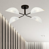 Lampada a Soffitto Gomez, Nero, Acciaio, 87x20x87 cm, EPIKASA