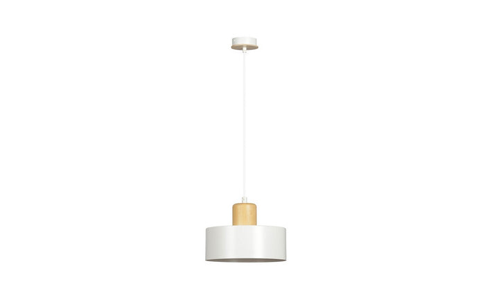 Lampada a Sospensione Torin, Bianco, Acciaio, 25x100x25 cm, EPIKASA