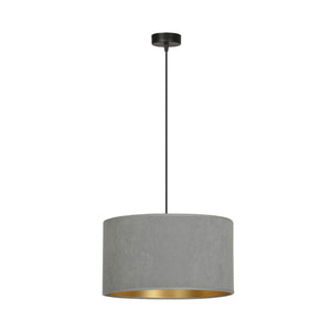 Lampada a Sospensione Hilde, Grigio, Acciaio, 35x100x35 cm, EPIKASA