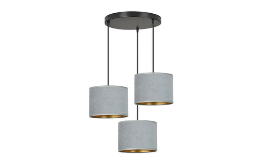 Lampada a Sospensione Hilde, Grigio, Acciaio, 42x100x50 cm, EPIKASA