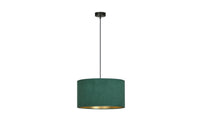 Lampada a Sospensione Hilde, Verde, Acciaio, 35x100x35 cm, EPIKASA