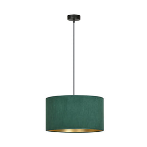 Lampada a Sospensione Hilde, Verde, Acciaio, 35x100x35 cm, EPIKASA