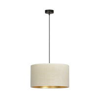 Lampada a Sospensione Hilde, Bianco, Acciaio, 35x100x35 cm, EPIKASA