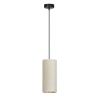 Lampada a Sospensione Bente, Bianco, Acciaio, 10x100x6 cm, EPIKASA