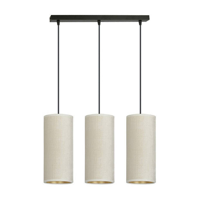 Lampada a Sospensione Bente, Bianco, Acciaio, 50x100x6 cm, EPIKASA