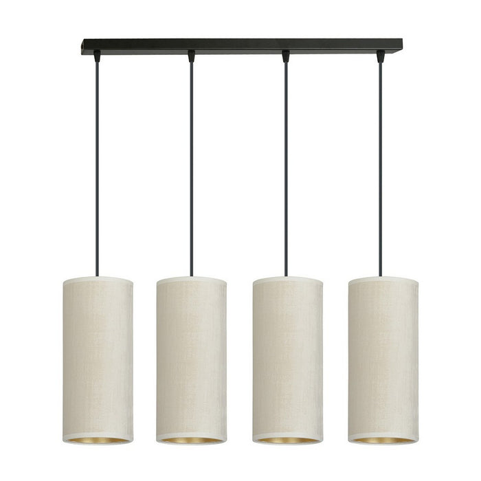 Lampada a Sospensione Bente, Bianco, Acciaio, 65x100x6 cm, EPIKASA