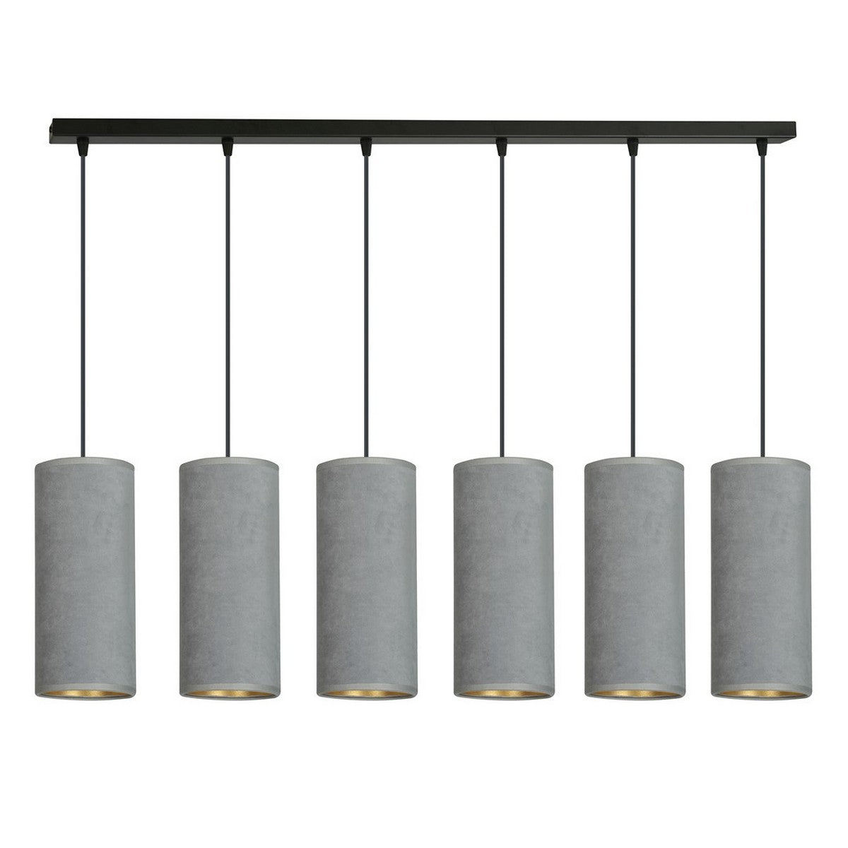 Lampada a Sospensione Bente, Grigio, Acciaio, 95x100x6 cm, EPIKASA