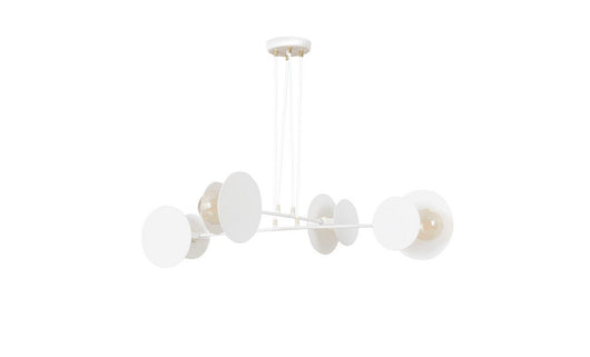 Lampada a Sospensione Idea, Bianco, Acciaio, 96x100x96 cm, EPIKASA