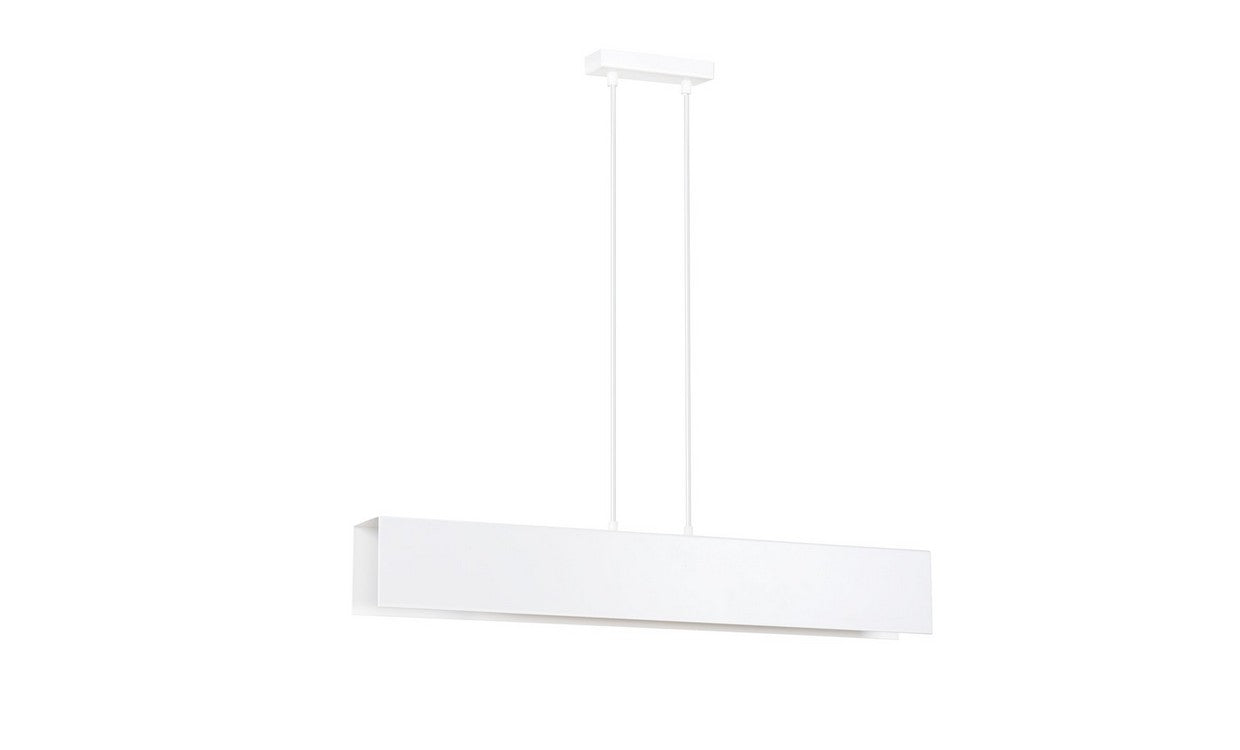 Lampada a Sospensione Gentor, Bianco, Acciaio, 72x100x6 cm, EPIKASA