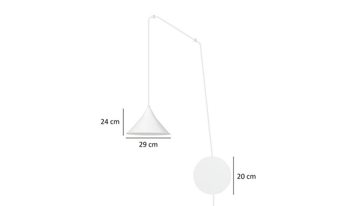 Lampada a Sospensione Abramo, Bianco, Acciaio, 400x400x60 cm, EPIKASA