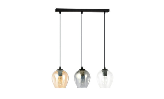 Lampada a Sospensione Istar, Nero, Acciaio, 70x100x14 cm, EPIKASA