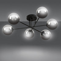 Lampada a Soffitto Brendi, Grigio, Acciaio, 93x26x50 cm, EPIKASA