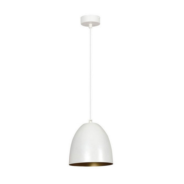 Lampada a Sospensione Lenox, Bianco, Acciaio, 20x80x18 cm, EPIKASA