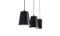 Lampada a Sospensione Milargo, Nero, Acciaio, 66x100x14 cm, EPIKASA