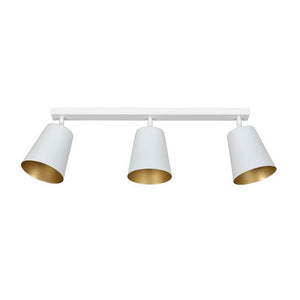 Lampada a Soffitto Prism, Bianco, Acciaio, 80x30x15 cm, EPIKASA