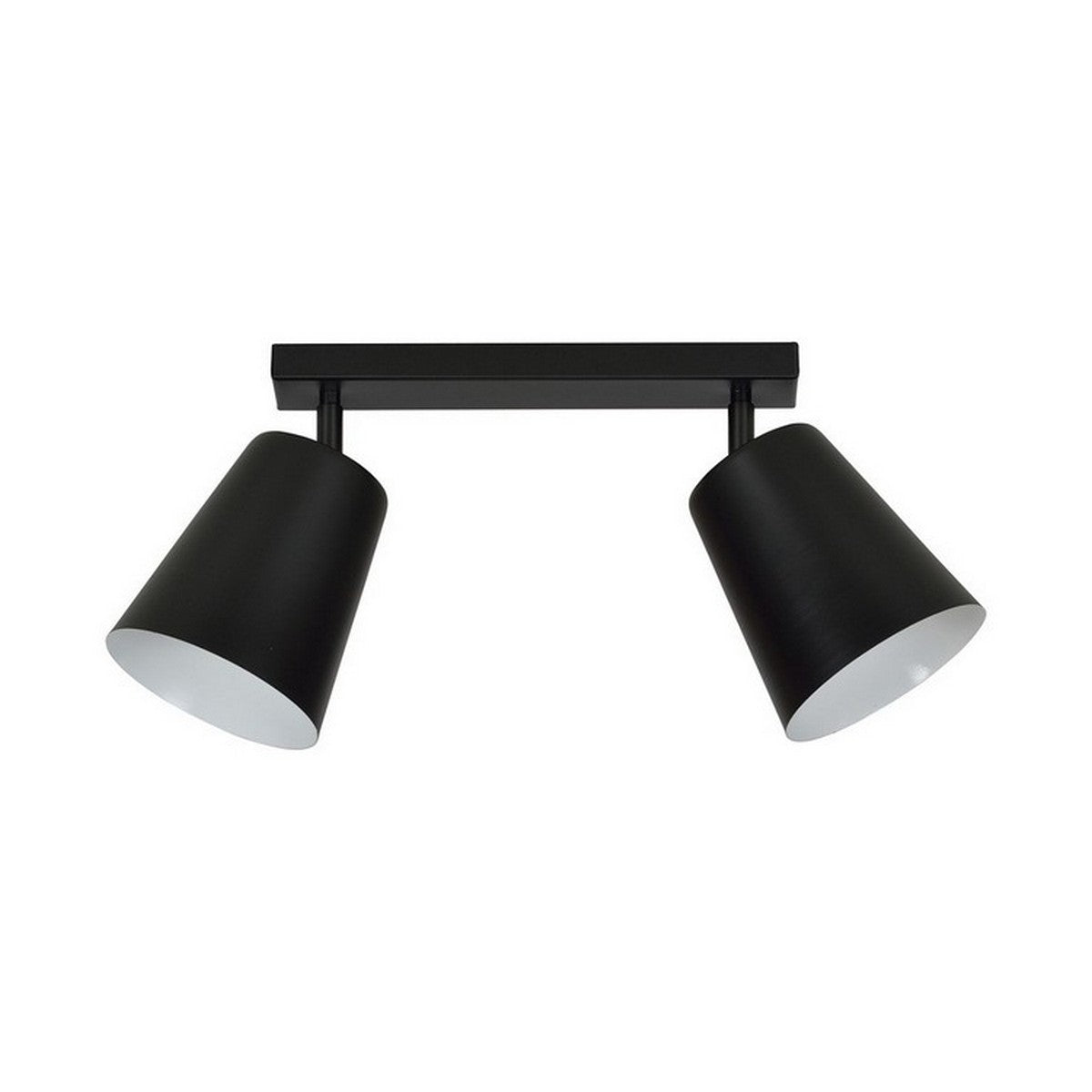 Lampada a Soffitto Prism, Nero, Acciaio, 50x30x15 cm, EPIKASA