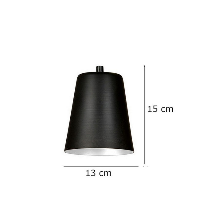 Lampada a Soffitto Prism, Nero, Acciaio, 50x30x15 cm, EPIKASA