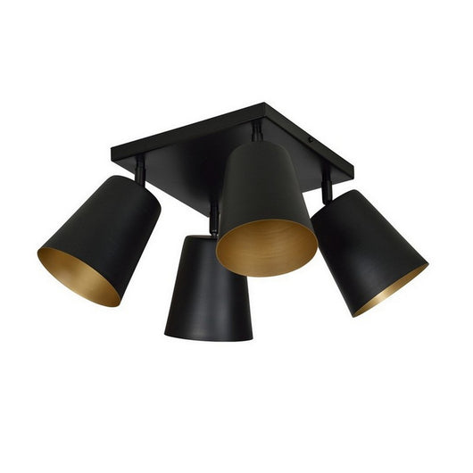 Lampada a Soffitto Prism, Nero, Acciaio, 55x30x60 cm, EPIKASA