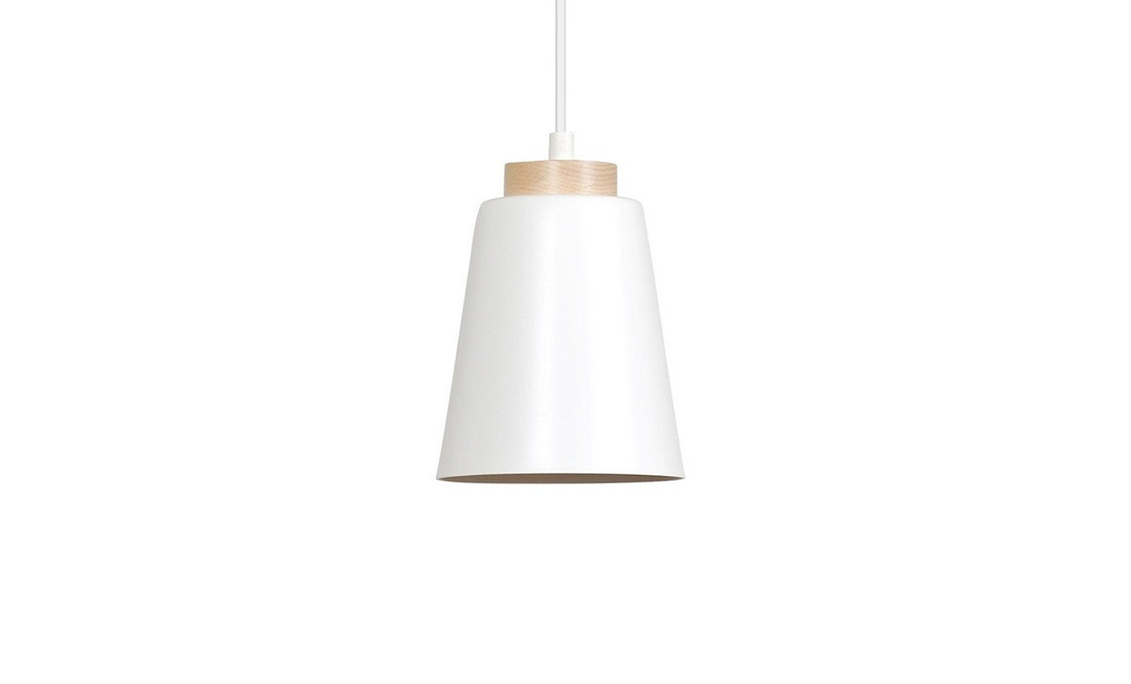 Lampada a Sospensione Bolero, Bianco, Acciaio, 14x100x14 cm, EPIKASA