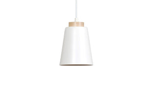 Lampada a Sospensione Bolero, Bianco, Acciaio, 14x100x14 cm, EPIKASA