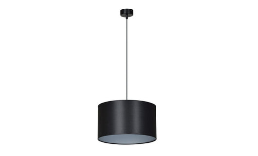 Lampada a Sospensione Roto, Nero, Acciaio, 35x100x35 cm, EPIKASA