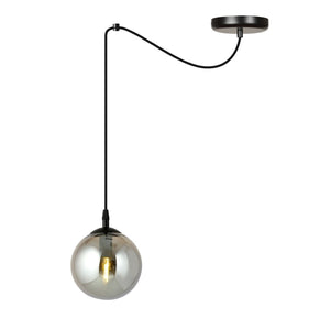 Lampada a Sospensione Gigi, Grigio, Acciaio, 200x200x14 cm, EPIKASA