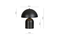 Lampada a Soffitto Baster, Nero, Acciaio, 70x17x14 cm, EPIKASA