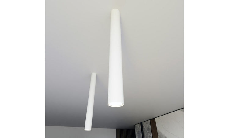 Lampada a Soffitto Nano, Bianco, Acciaio, 116x11,5x11,5 cm, EPIKASA