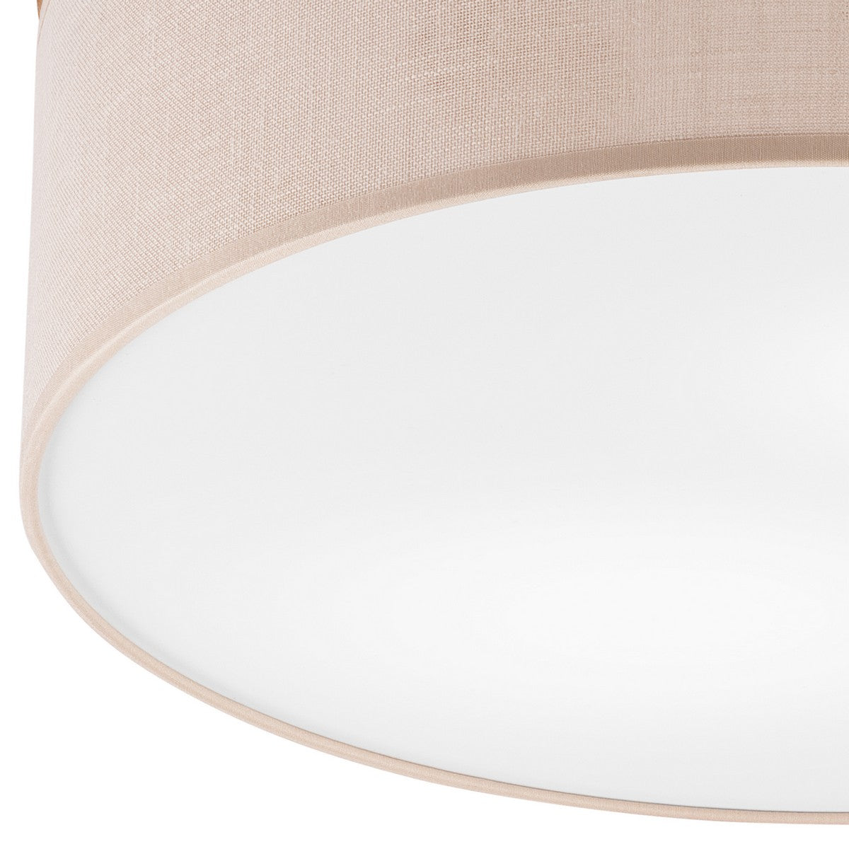 Lampada a Soffitto Paolo, Beige, Legno, 17x40x40 cm, EPIKASA